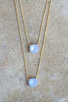 Coralie Necklace - Periwinkle