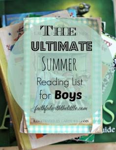 The Ultimate Summer Reading List for Boys
