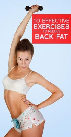 10 Effective Exercises To Reduce Back Fat | Fitnezready