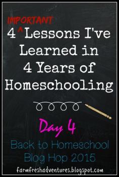 
                    
                        4 Important Lessons I've Learned From 4 Years of Homeschooling
                    
                