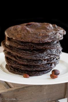 Salted Almond and Hazelnut Chewy Dark Chocolate Cookies | The Gastronomic BONG