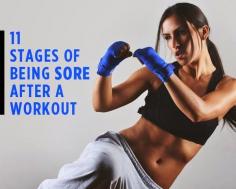 11 Stages of Being Sore After a Workout  Eves Workouts