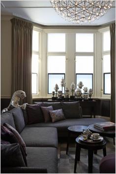 bay window living room london - Google Search