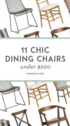 Affordable dining chairs you'll love