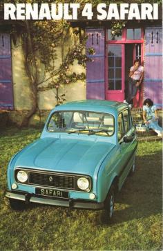 
                    
                        1977 Renault 4 Safari.
                    
                