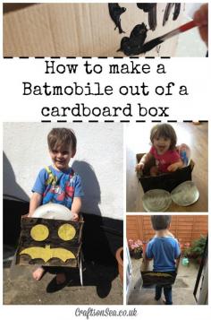
                    
                        How to make a Batmobile out of a cardboard box
                    
                