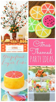 
                    
                        Mouth watering citrus party ideas for summer
                    
                