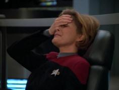 
                    
                        "Every time a Star Trek episode fails the Bechdel Test, Captain Janeway does a facepalm" "I’d forgotten how many awesome female one-off characters and recurring guest stars there were in TNG, including a wealth of named female ensigns, bad-ass admirals, well-respected diplomats, and controversial scientists. And of course, Guinan."
                    
                
