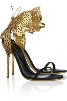 We Believe in Style: FASHION CRUSH - Sergio Rossi Butterfly Sandals, Heels, Sandals