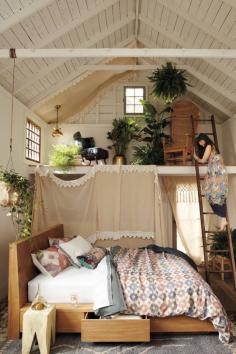 ☆ #boho #style #bohemian #spaces #Interiors #bedroom  http://gravity-gravity.tumblr.com/image/124288925661