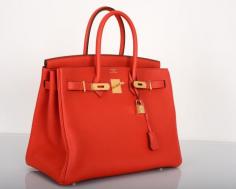 hermes birkin- orange