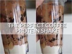 Coffee protein smoothie