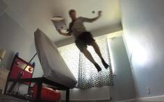 
                    
                        Trouble getting out of bed?  The Ejector Bed will toss you out!
                    
                