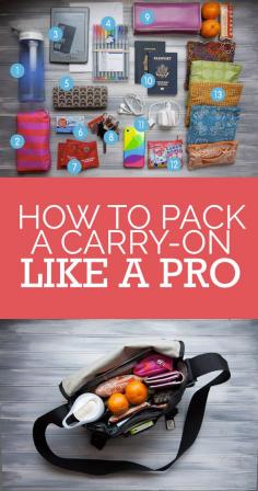 Carry On Bag Packing