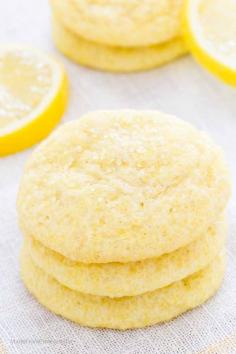 Sugar Crusted Lemon Cookies | Mandy's Recipe Box