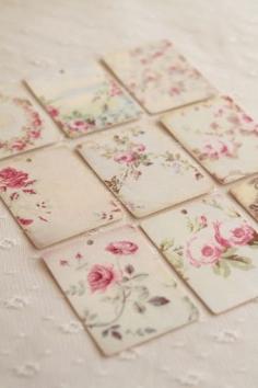 escorts cards shabby chic