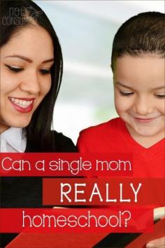 Can a Single Mom Homeschool?