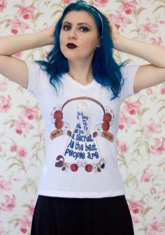 
                    
                        T-shirt Alice in Wonderland - Toda Frida
                    
                