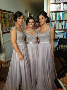 The color and the dresses are stunning. I want these for my brides maids.