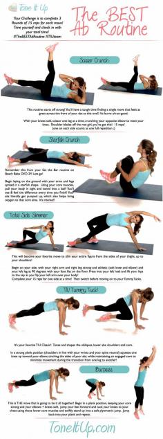 Tone up those abs! #fitness #workout #exercise #abs #core ab workout: Ab Routine, Workout Exercise, Abs Cor, Best Abs Workout, Best Ab Workout, Abs Workout Routines, Ab Workouts, Toneitup, Abs Routines