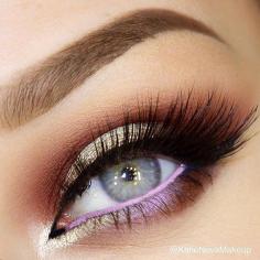 #lashes #purple #makeup #mua #eyeshadow