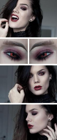 The vampire - Red eyes