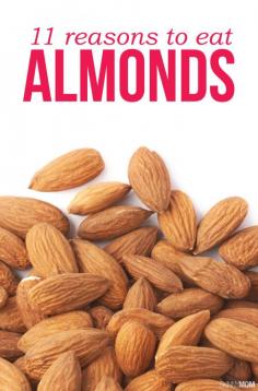 11 reasons why we LOVE almonds.