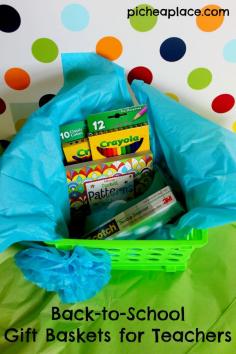 
                    
                        DIY Back-to-School Gift Baskets for Teachers | #SchoolYearReady AD
                    
                