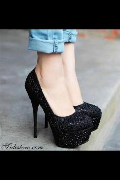 adorable black shoes
