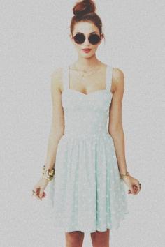 beauty hair girl fashion dress beautiful perfect hippie style skinny thin hipster vintage makeup brunette outfit amazing retro sunglasses fit bracelet bun hairstyle PASTEL COLORS rings