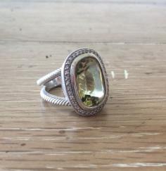 
                    
                        Gemstone Ring  Large Gemstone Ring-Silver Rings  by bskdesigns
                    
                