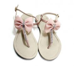 Bow Sandals!! So cute!