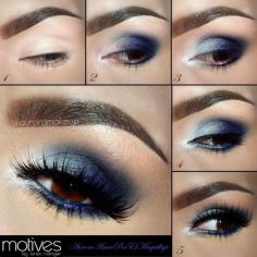 make up for brown eyes1 634x634 20 MakeUp Tutorials For Brown Eyes