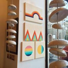 
                        
                            “New arrival and we're crushing so hard ❤️ Tracy Kelley has filled our front windows with their gorgeous geometric prints on canvas. Approachable, affordable…”
                        
                    