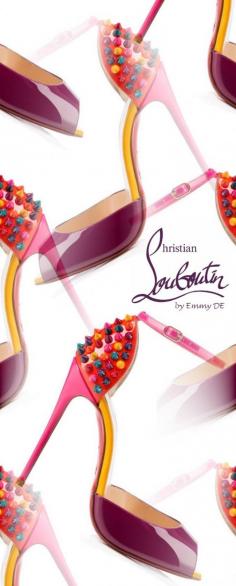 
                    
                        Christian Louboutin shoe art by Emmy DE
                    
                