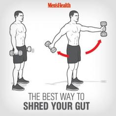 The best way to shred your gut - Muscle Building #musclebuilding #fitness #muscle