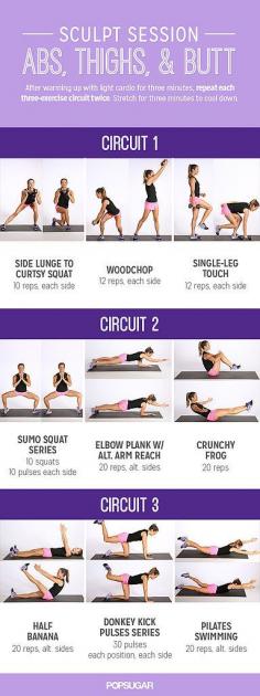 abs and glutes workout