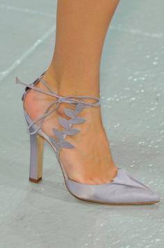 From Simple to Outrageous, Spring 2014's Runway Shoes Are Here: Rodarte Spring 2014 : Zac Posen Spring 2014