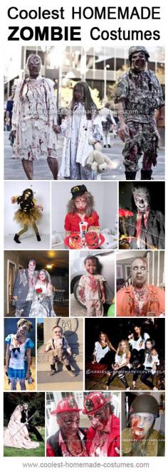 Homemade Zombie Costumes - Coolest Halloween Costume Contest