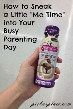 How to Sneak a Little Me Time into Your Busy Parenting Day | #skinnycowmoments #ad