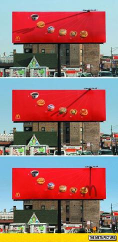 
                    
                        Clever McDonald’s sundial advertisement
                    
                