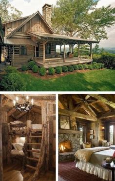 Log home (with bunk beds!)