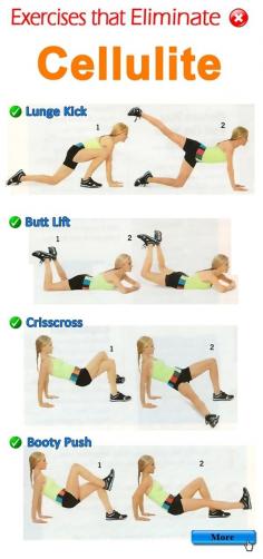 Exercises that Eliminate Cellulite - Weight Loss, Diets, Healt and Beauty and More!! : www.perfectdiets.net