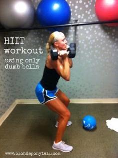 Lots of HIIT workouts for each part of the body you want to target! Great for building muscle and incorporating cardio.