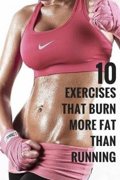 
                        
                            Other than running cardio exercises that burn more fat. #fitness #workout #diet #health
                        
                    