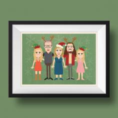 
                        
                            Custom Retro Cartoon Print - Group (Four or More People) #chayground #christmas #personalised
                        
                    