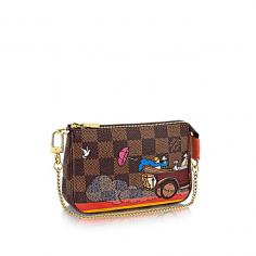 Mini Pochette Accessoires Evasion Damier Ebene Canvas - Handbags | LOUIS VUITTON