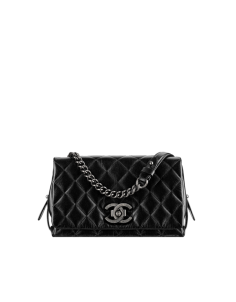 Goatskin flap bag - CHANEL