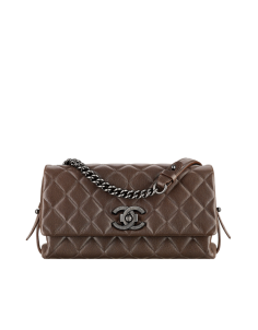 Goatskin flap bag - CHANEL