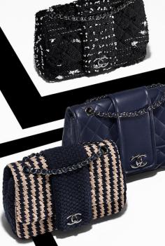 Lambskin flap bag - CHANEL